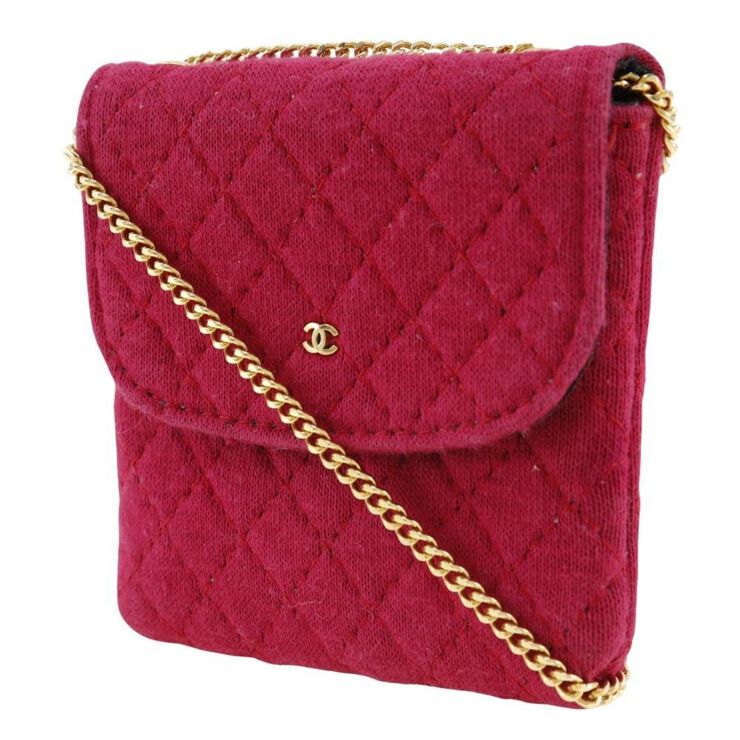 Chanel Vintage Chanel Crossbody Bag Pink