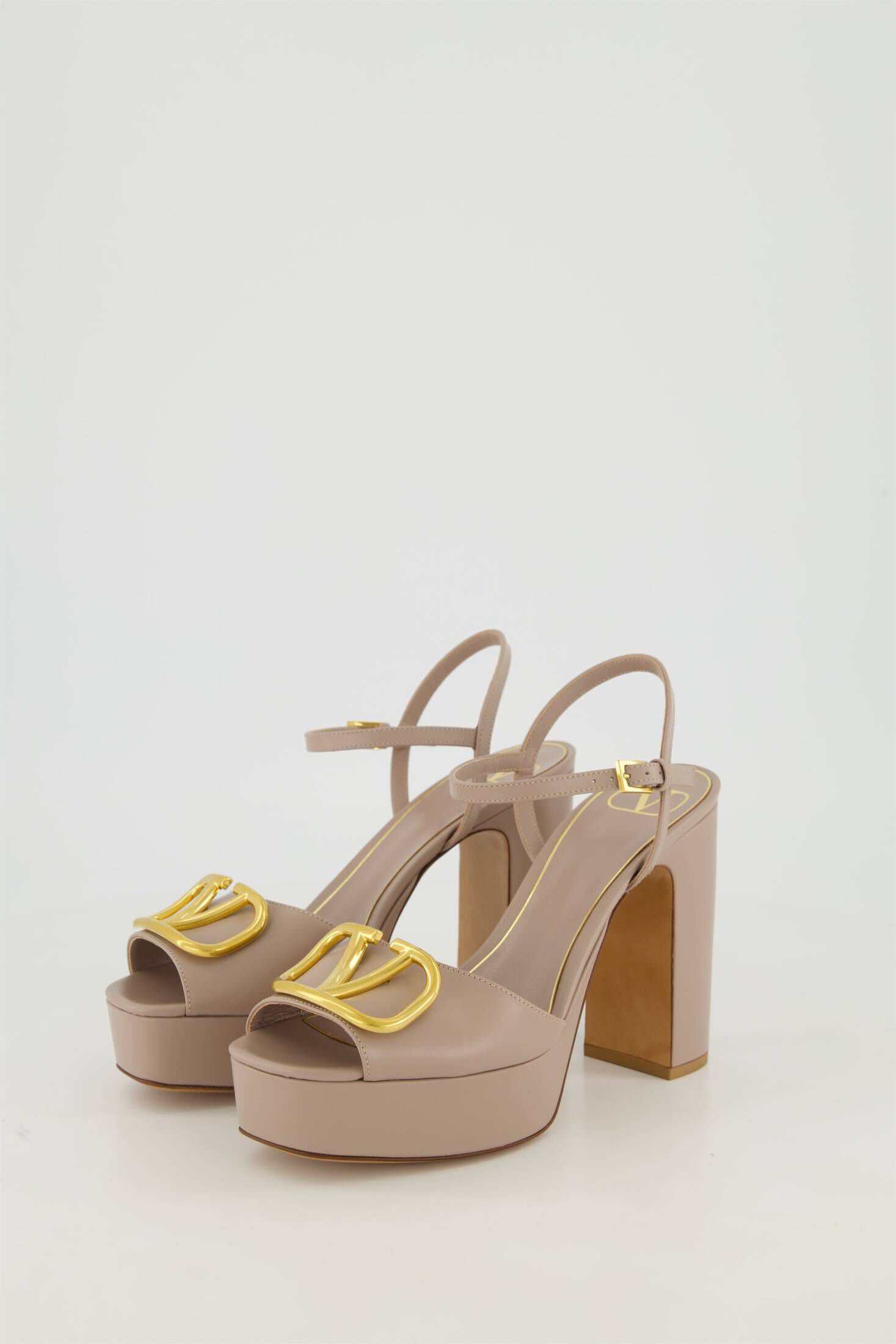 Valentino Garavani| Damen Peeptoe-Plateausandaletten VLOGO SIGNATURE