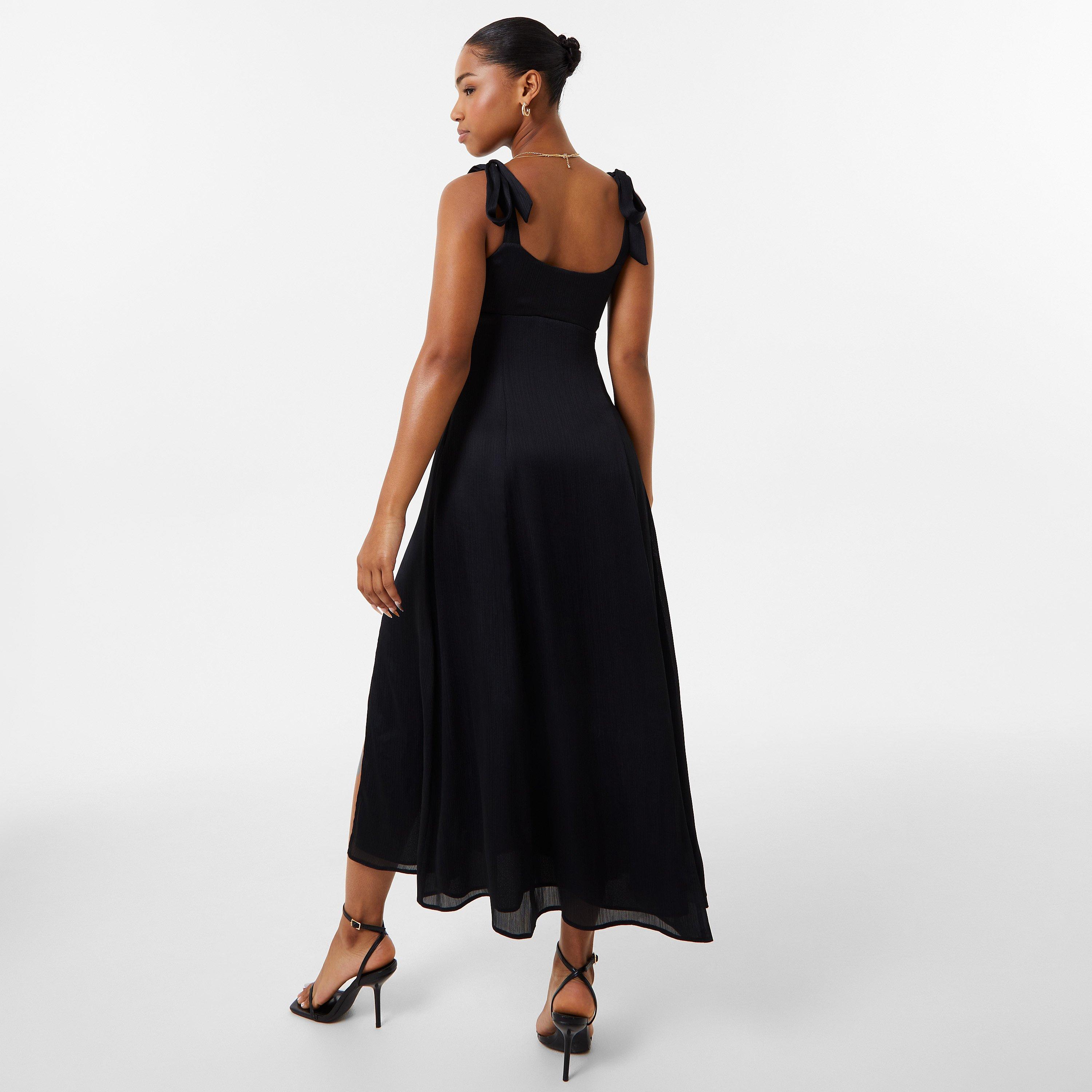 Jack Wills JW Shoulder Tie Midi Dress