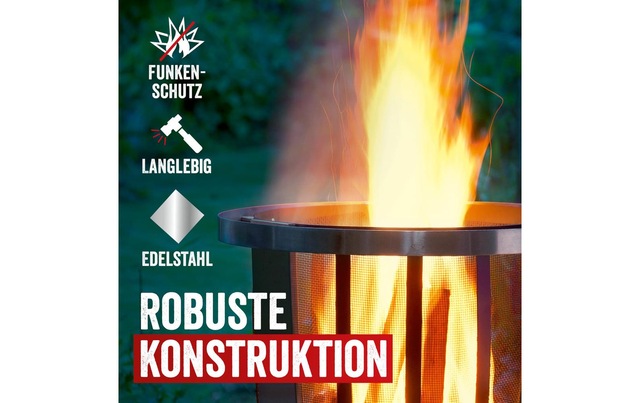 LANDMANN Feuerkorb »Rund 55 cm, Heizstrahler«