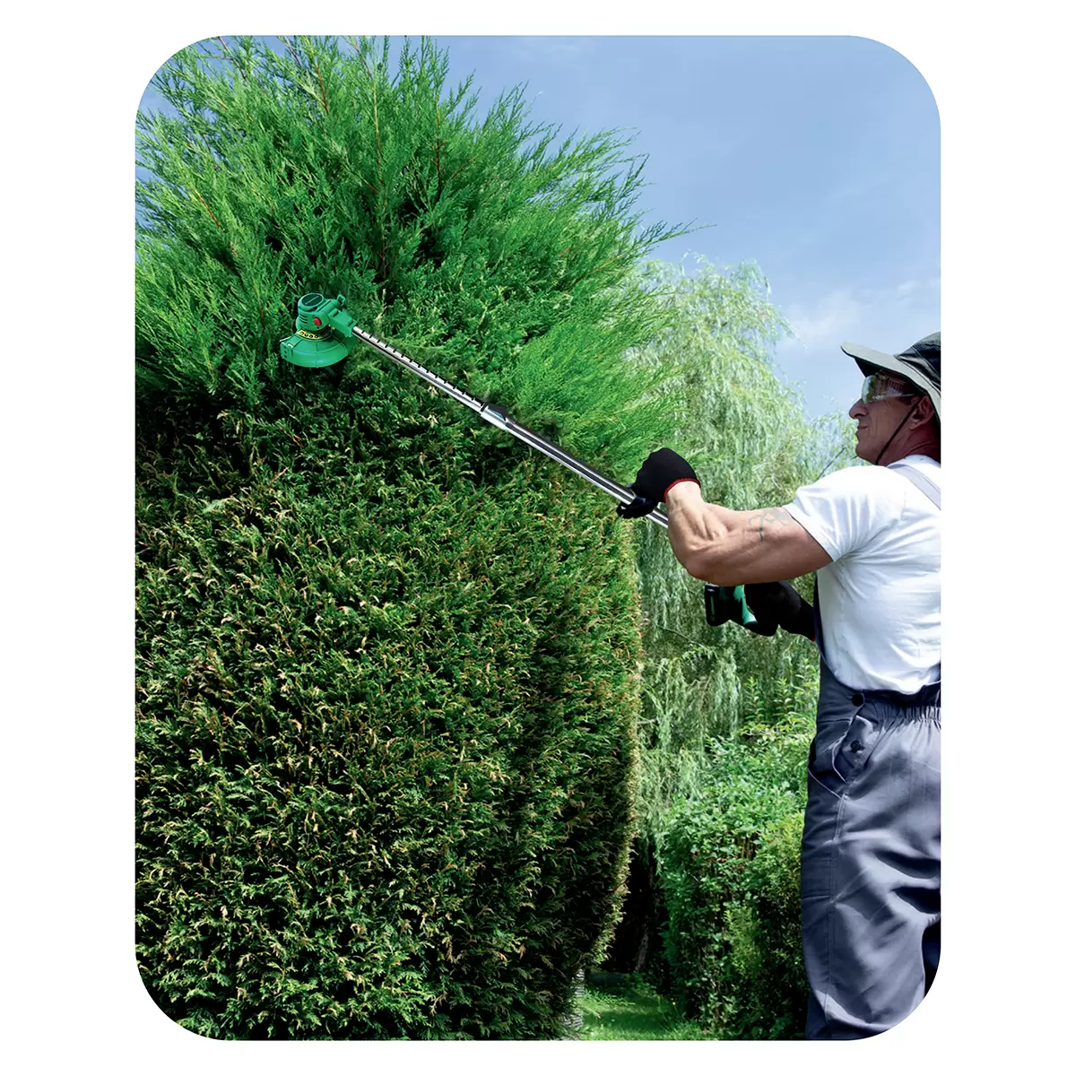 5-in-1Akku-Trimmer 5-in-1Akku-Trimmer/MultiWizard grün-silber
