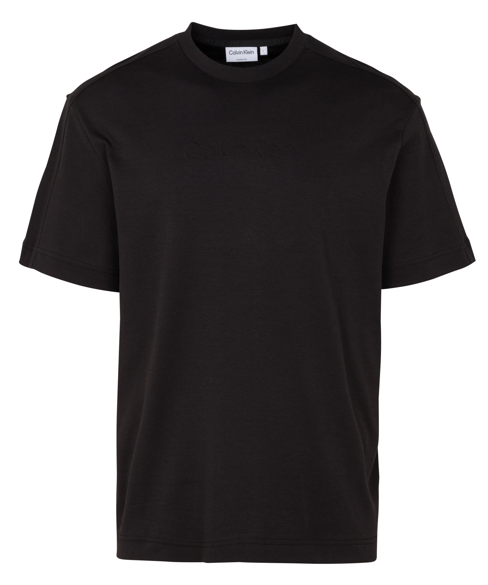 Tee-shirt col rond en coton bio| Gris