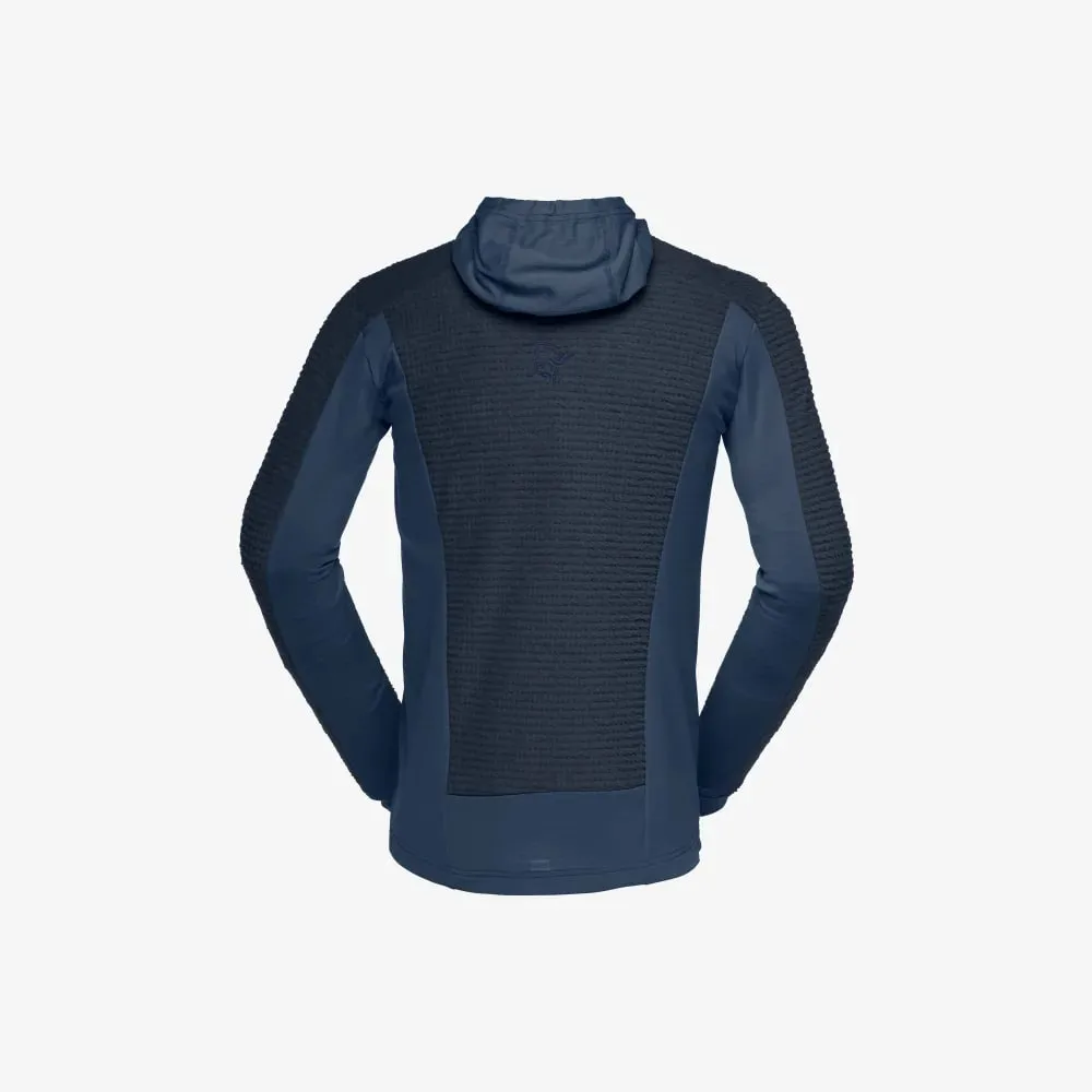 Norrøna Men's Falketind Alpha120 Zip Hood Indigo Night Blue