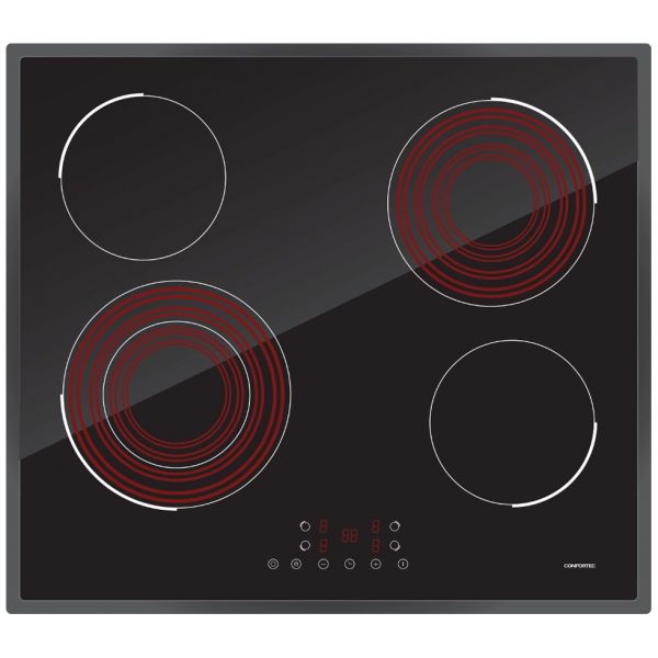 Placa Vitrocerâmica Confortec CFH6244VTC 60cm