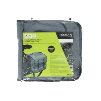 Dresco dubbele fietstas 36L