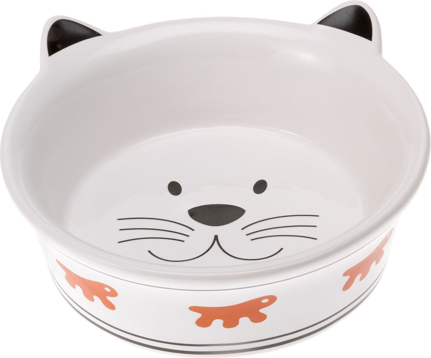 Ferplast kattenvoerbak Venere wit D 14 H 4,6 cm