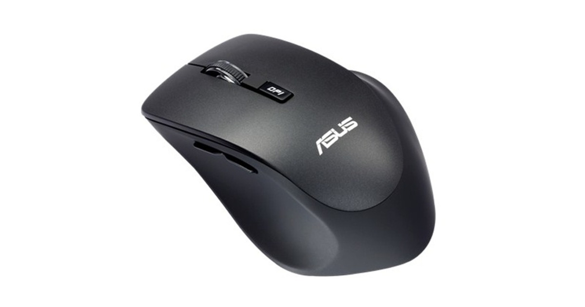 ASUSWT425 Wireless Mouse  (Zwart, 1000 - 1600 dpi)
