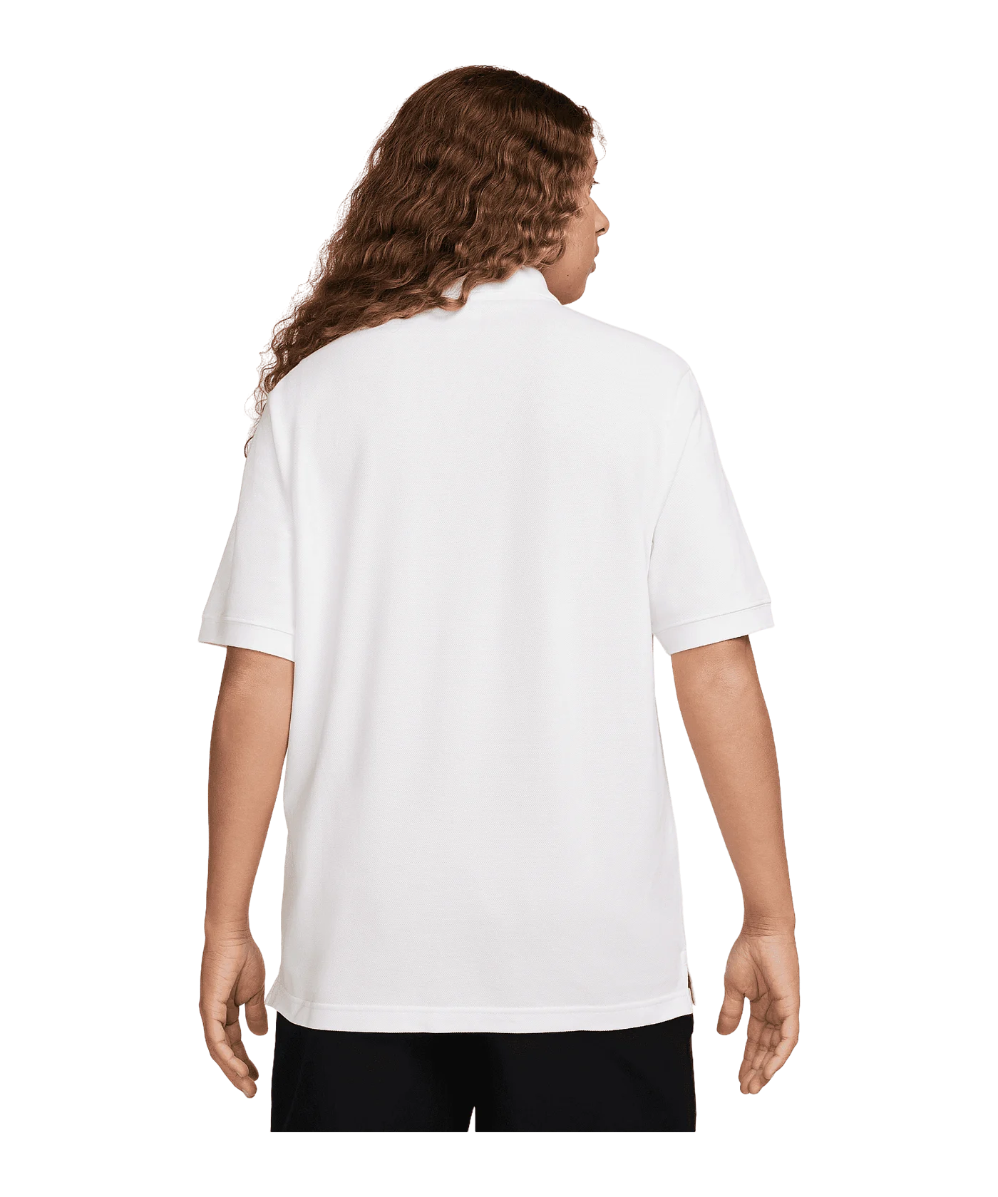 Nike Club Poloshirt Weiss Schwarz F100