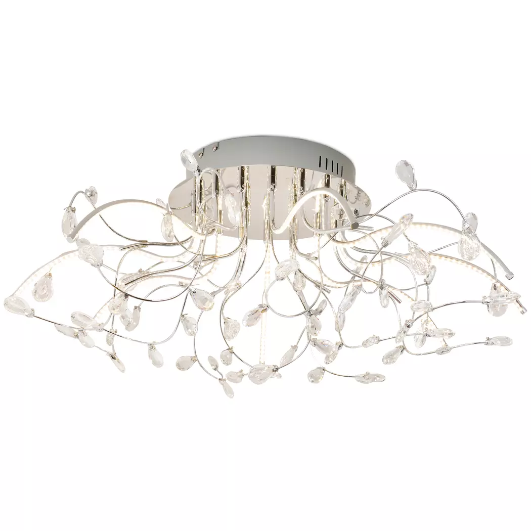 LED-Deckenleuchte Crystal