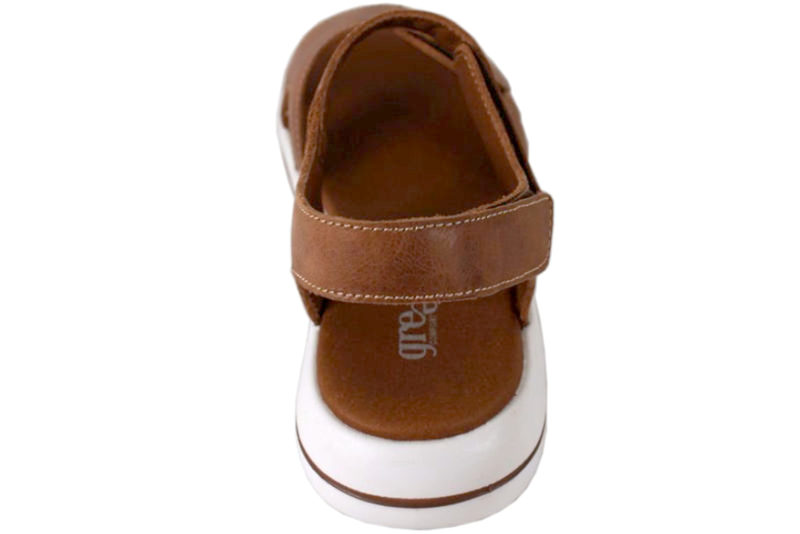 GREEN COMFORT LEAF BRUN SANDAL I SKIND