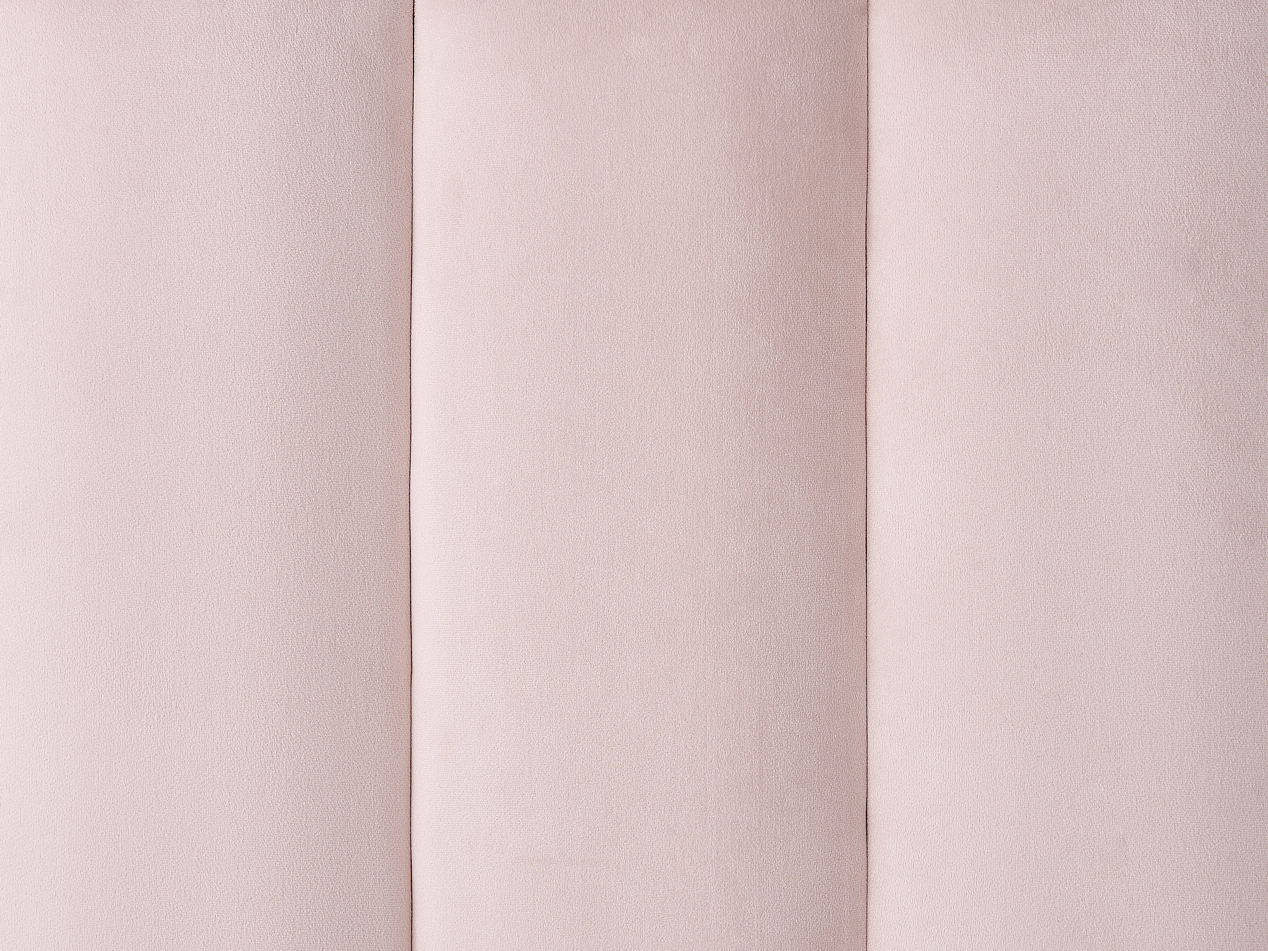 Bed Fluweel MIRIBEL 140 x 200 cm Pastelroze