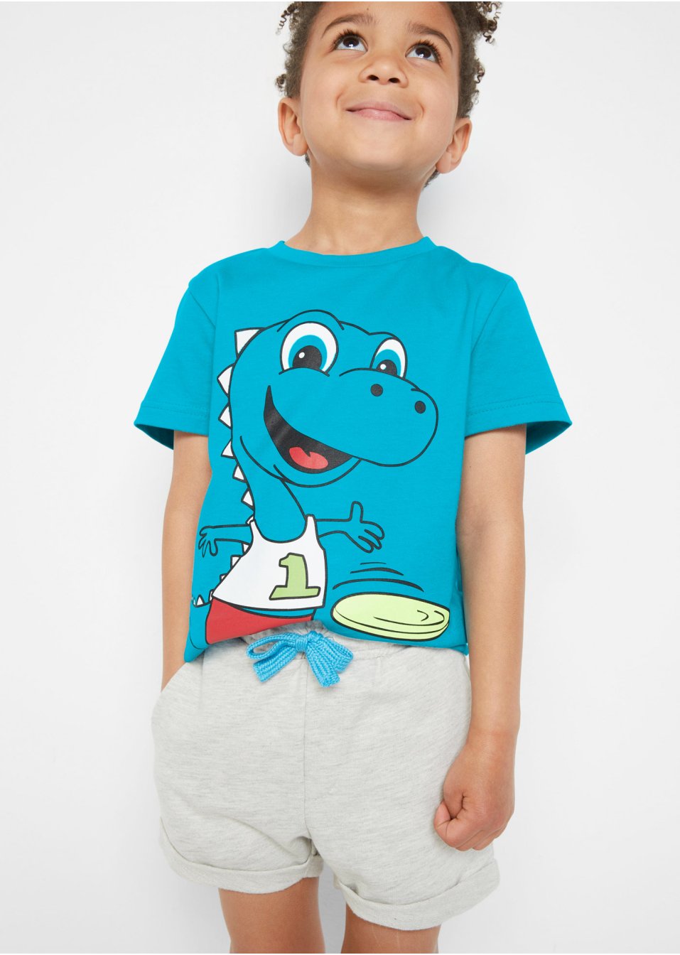 T-shirt et short garçon (Ens. 2 pces.)