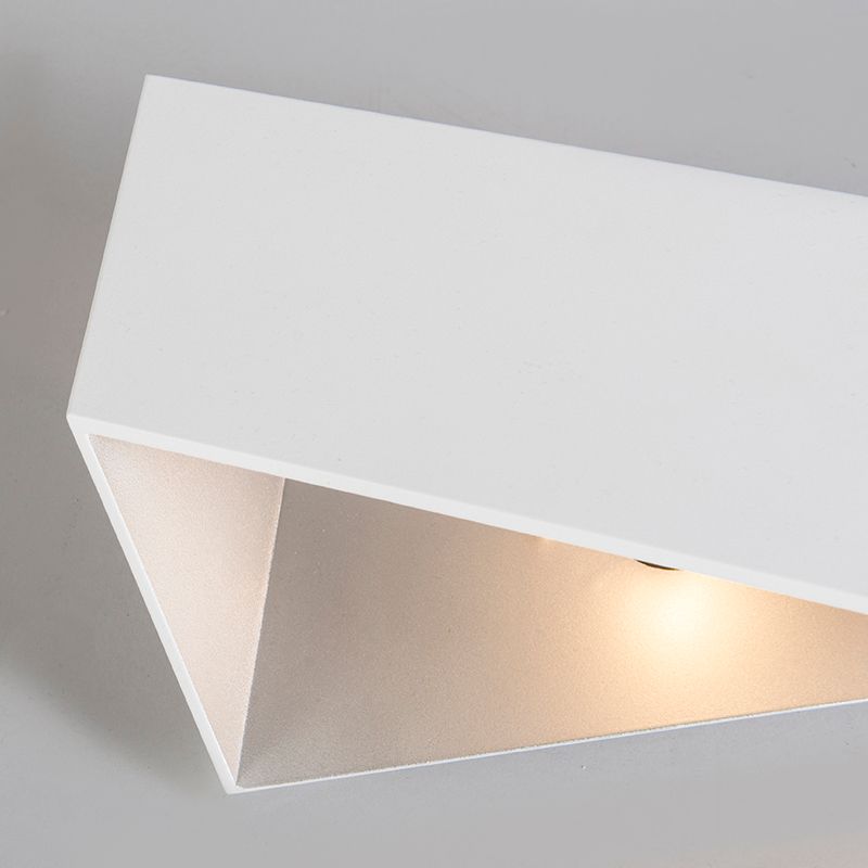 Set van 2 design wandlampen wit - Fold