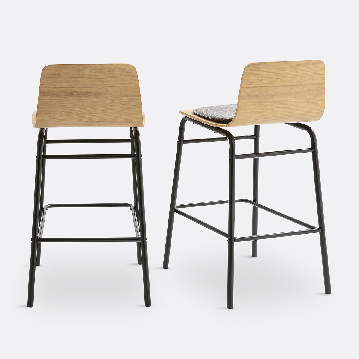 SO'HOME<br>Conjunto de banquetas de bar de altura média, Blutante