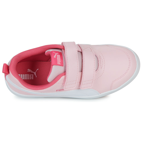 Puma - COURTFLEX V2 V PS - Rose / Blanc