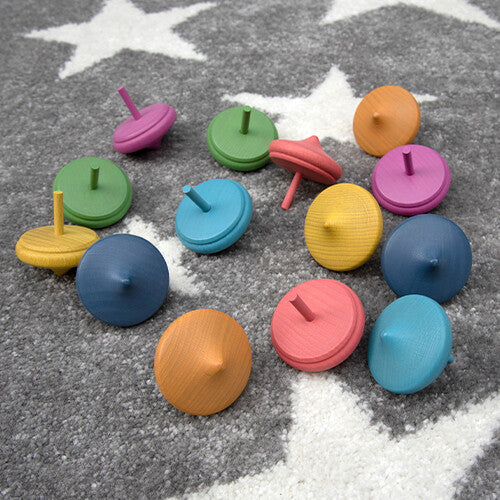 Tickit draaitolletjes regenboog - 14st