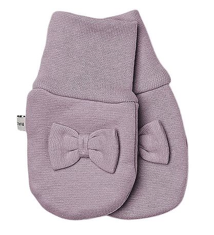 Racing Kids Fäustlinge - Dusty Lavender m. Schleife