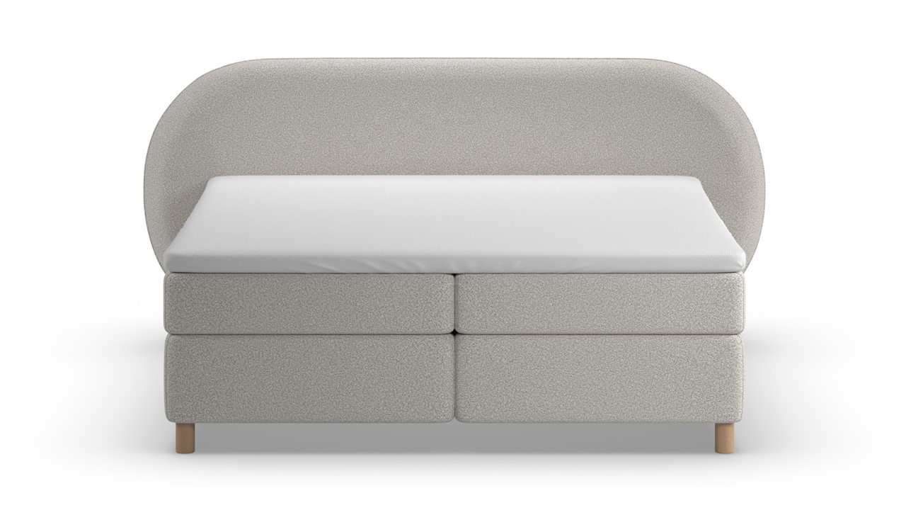 Boxspring Flow - Wool look off white