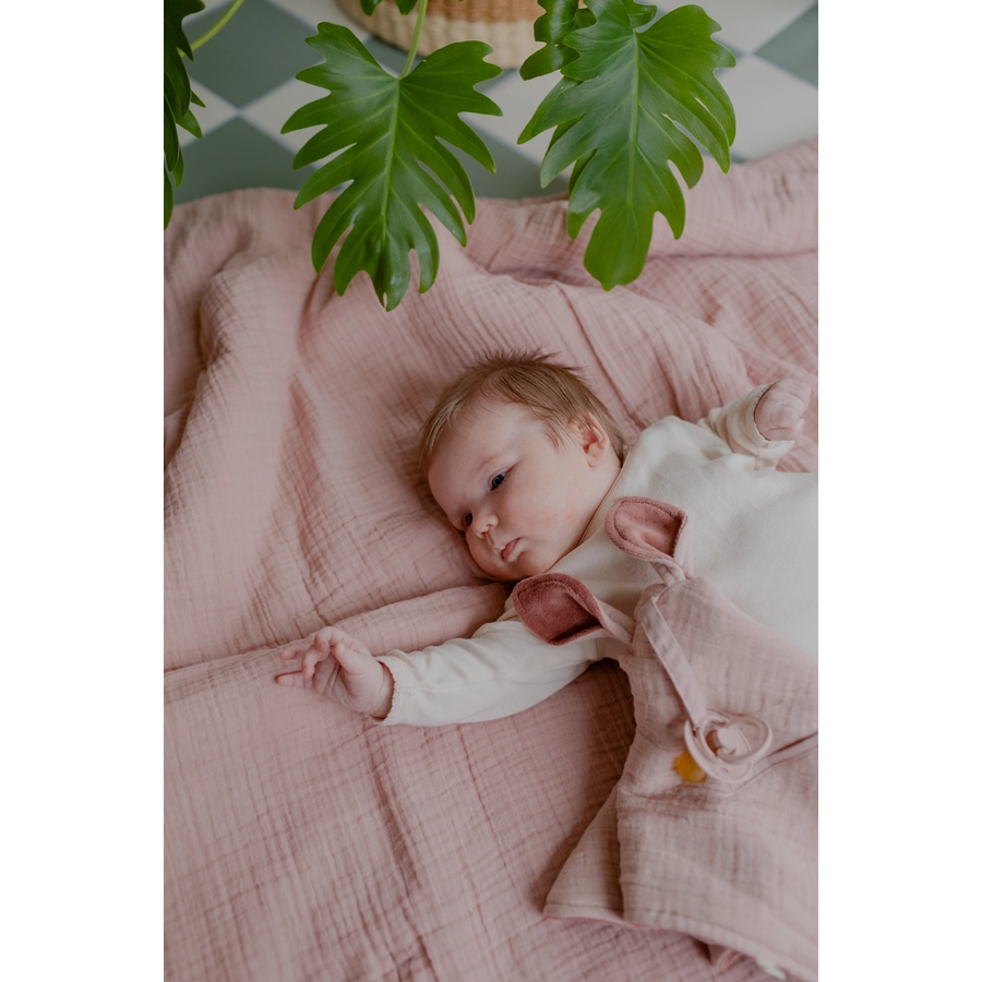BIBS® Kuscheltuch Kangaroo, Blush