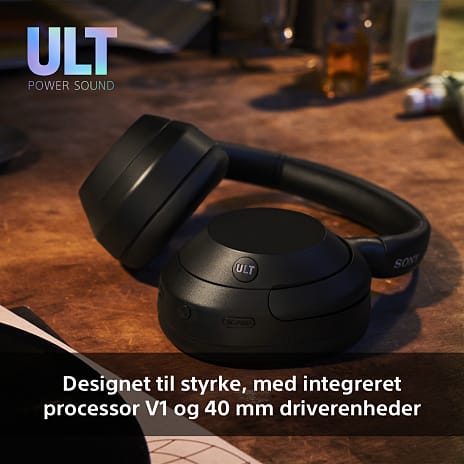Sony ULT WEAR trådløse over-ear høretelefoner - råhvid