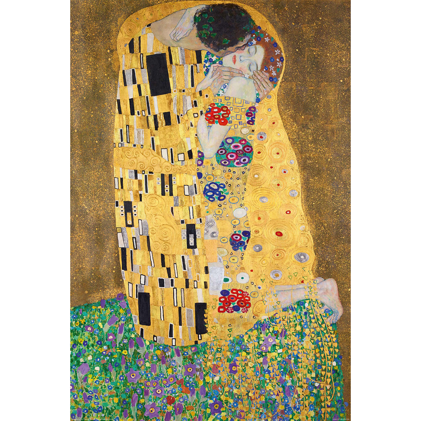 Deco Panel GUSTAV KLIMT DER KUSS - 60x90 cm