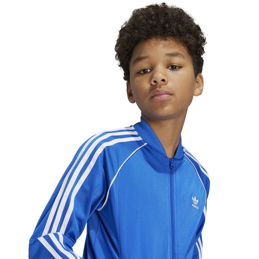 adidas Originals Haut d'Entraînement Adicolor SST - Bleu/Blanc Enfant