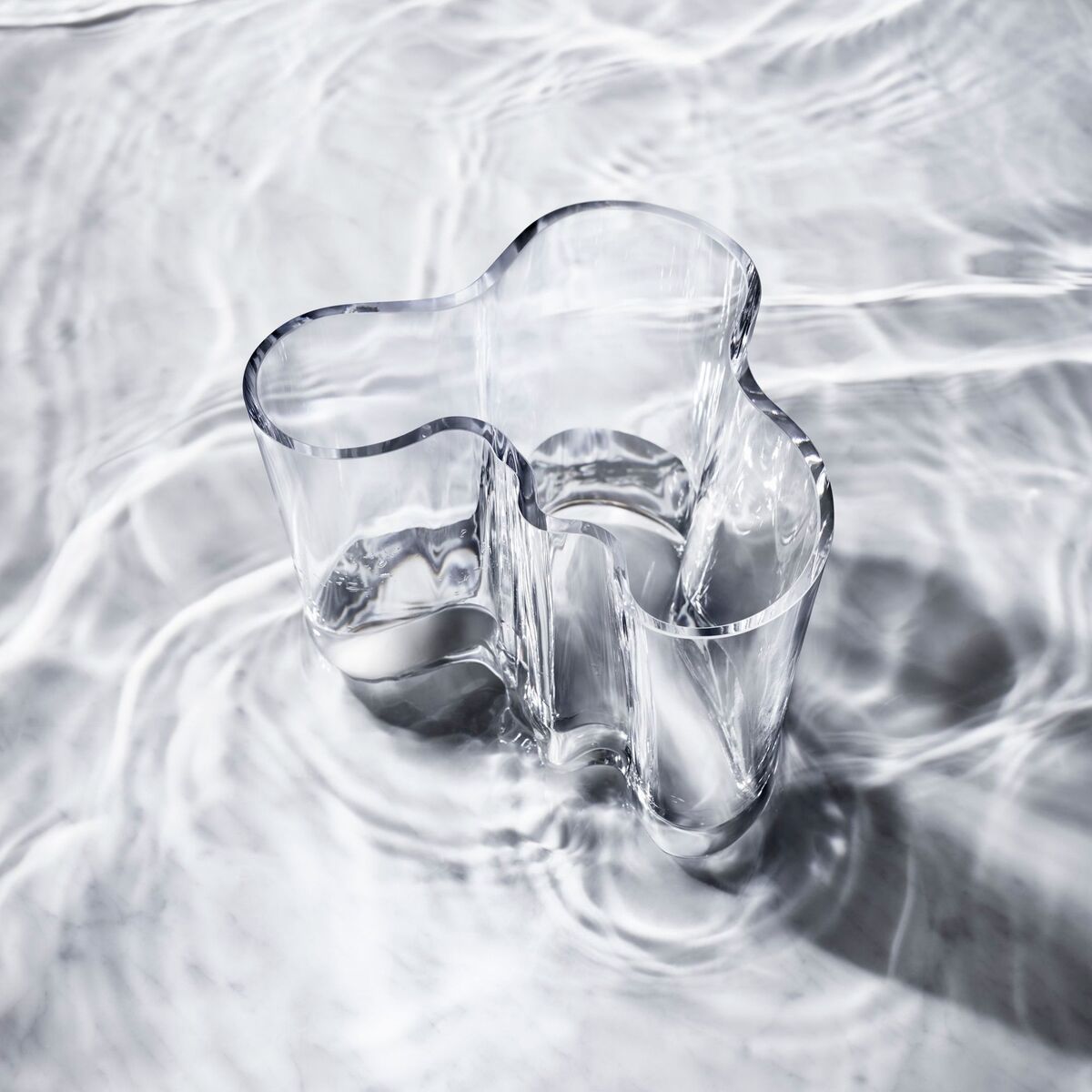 Alvar Aalto Collection Vase Gavesett 160+95 mm Klar