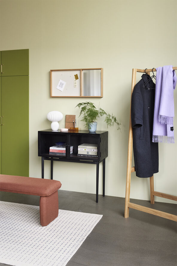 Hübsch Mellow Bench Maroon Orange