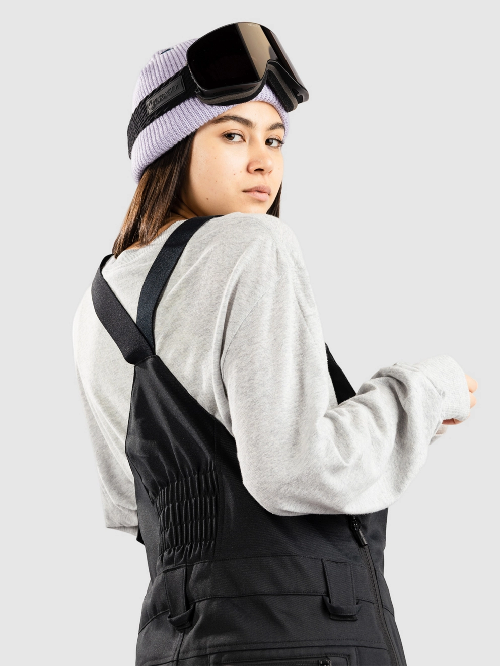 L1 Loretta Bib Pants black