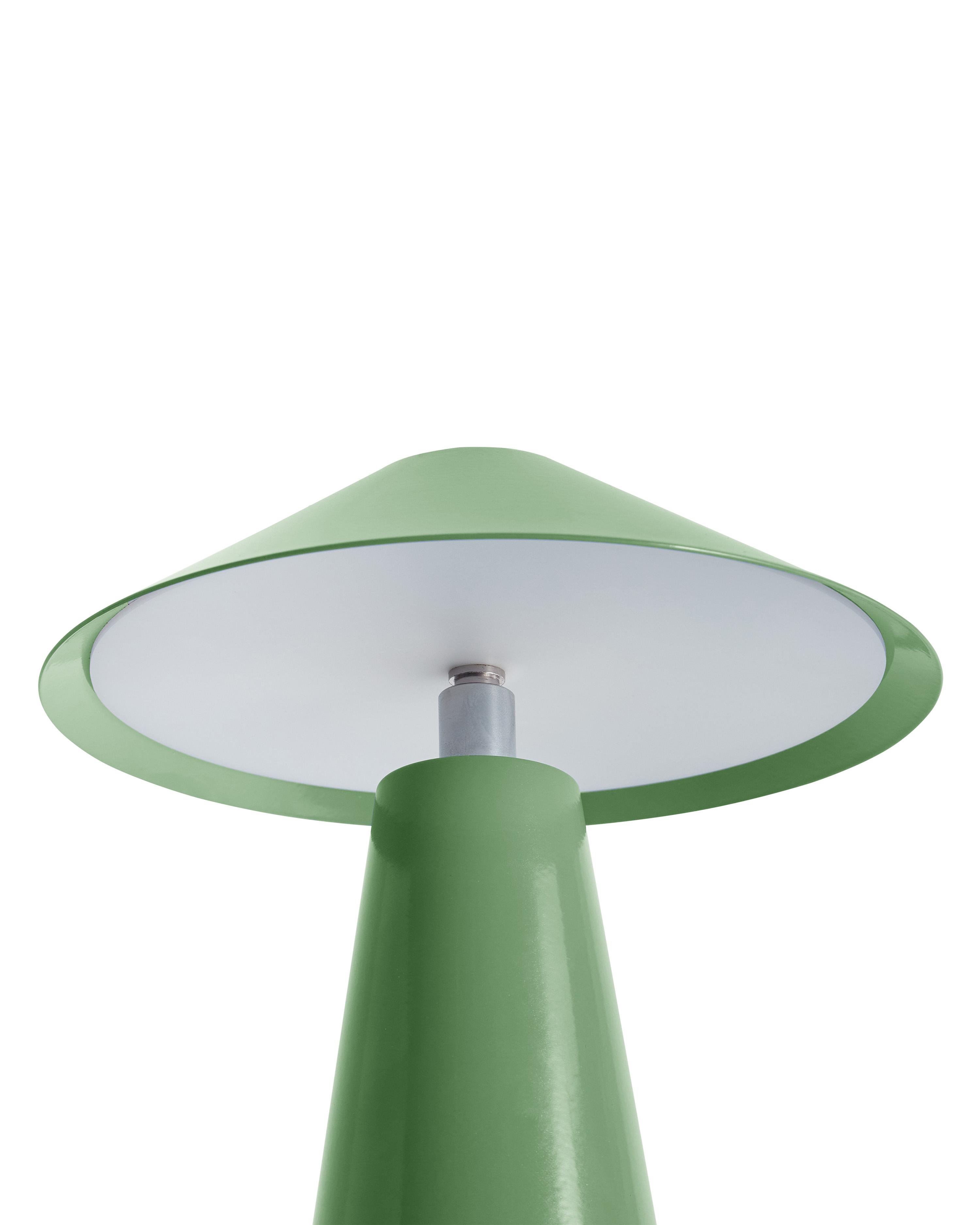 LED draadloze tafellamp APAYAO met dimmer Metaal Groen