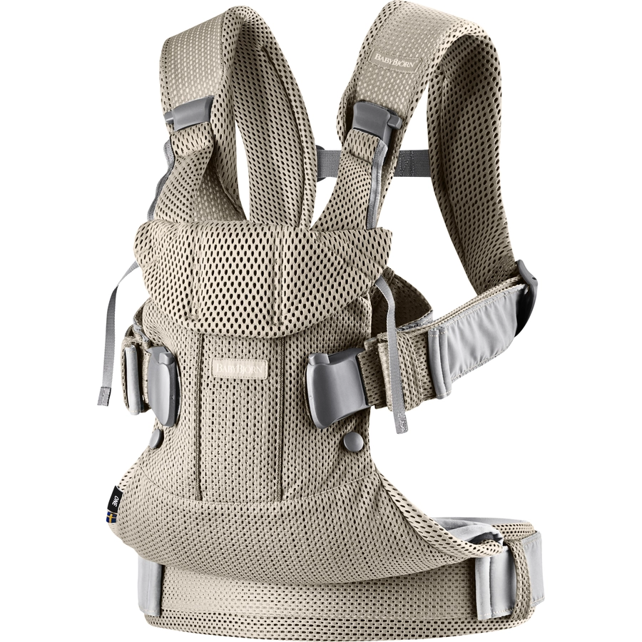 BABYBJÖRN Babytrage One Air Mesh Greige