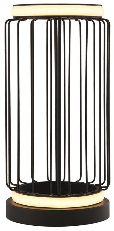 Tafellamp 54210-1BK Circolo Cage B16 x D16 cm