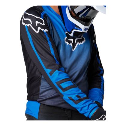 Maillot cross Fox 180 LEED 2024 - Bleu