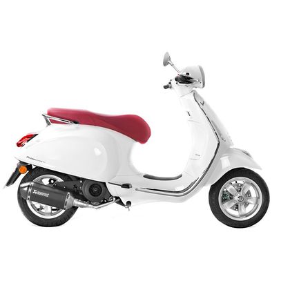 Ligne Complète Akrapovic RACING INOX NOIR EMBOUT CARBONE