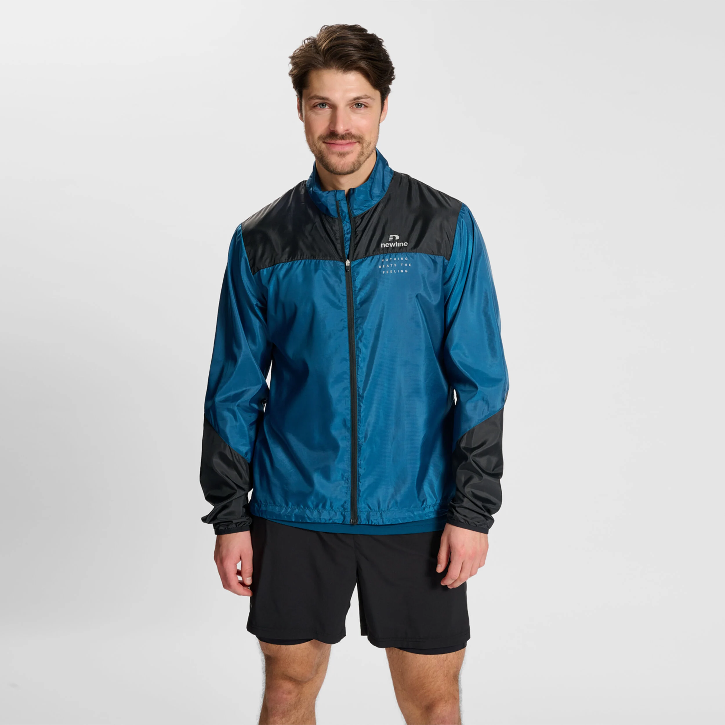 Newline Denton Jacket Veste Running Hommes - Bleu