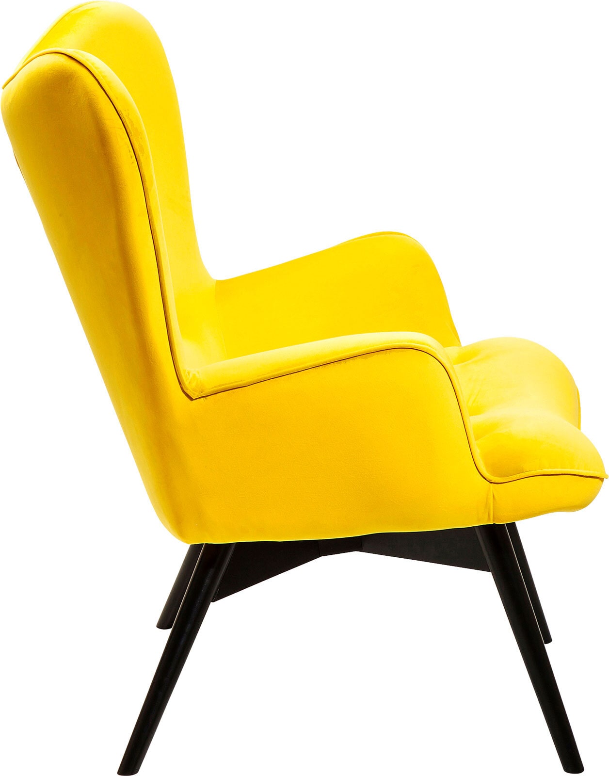 Relaxsessel VICKY VELVET gelb