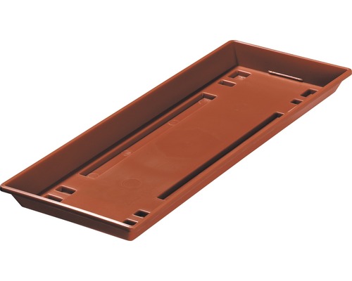 Kunststof bloembakschotel voor terracotta bakken van 40x15 cm