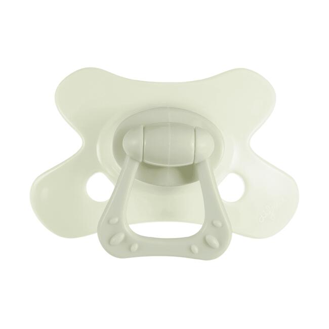 Difrax Fopspeen Naturel Lime Emerald 12 Maanden