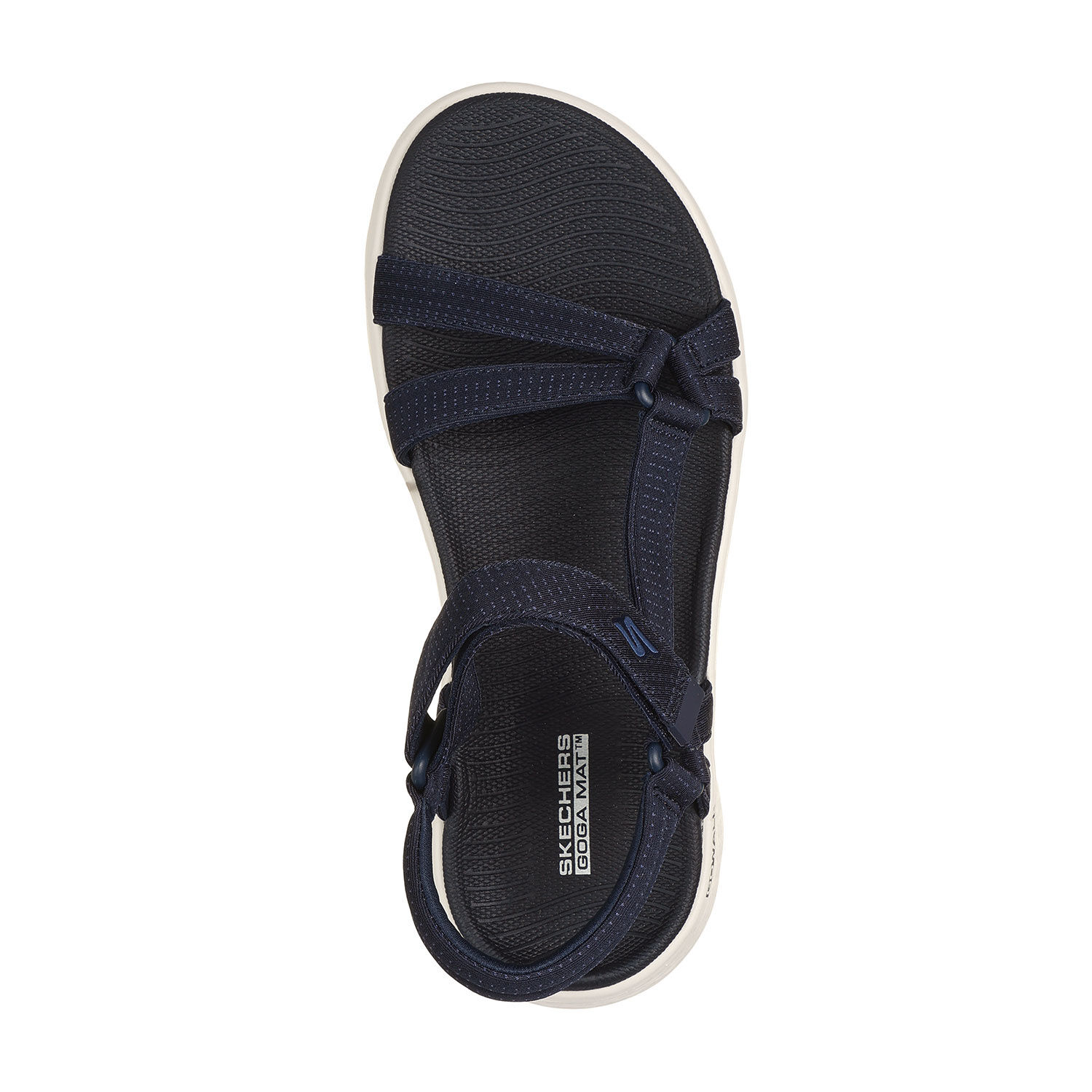 SKECHERS GO WALK Sandale aus weichem Textil