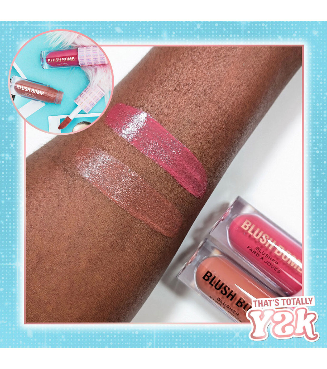 Revolution - *Y2K Baby* - Liquid Blush Blush Bomb - That's Cute Pink