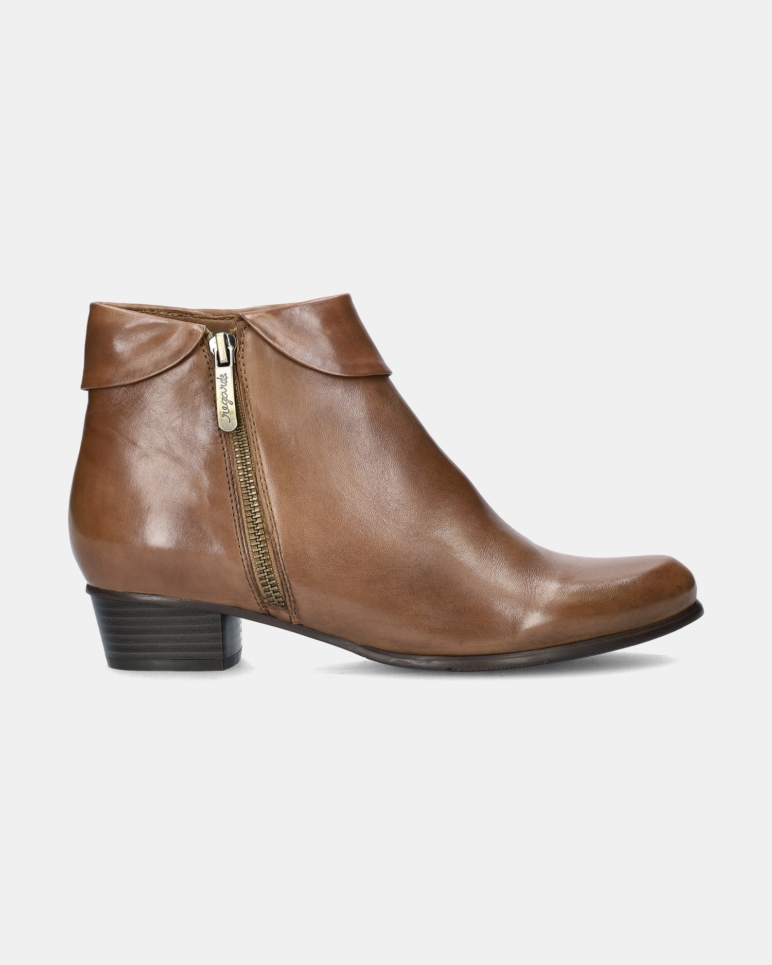 Regarde le Ciel Stefany 03 Enkellaarsjes  - cognac