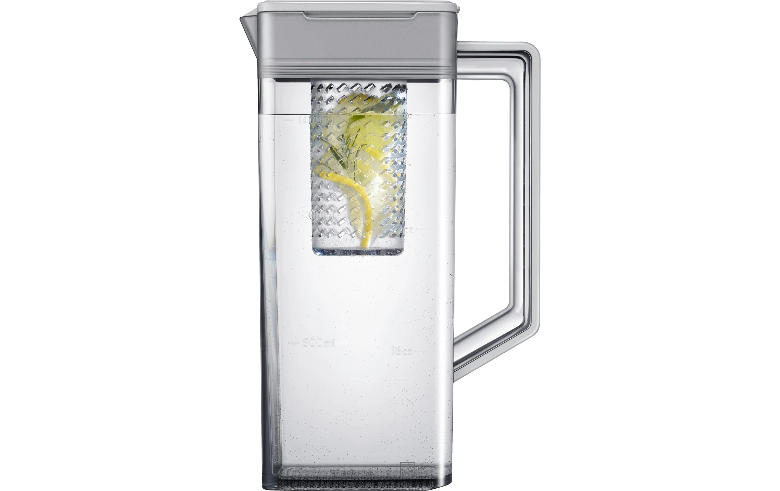 Foodcenter RF9000D French Door AI Family Hub Anthrazit<br>Side by Side Kühl- und Gefrierteil