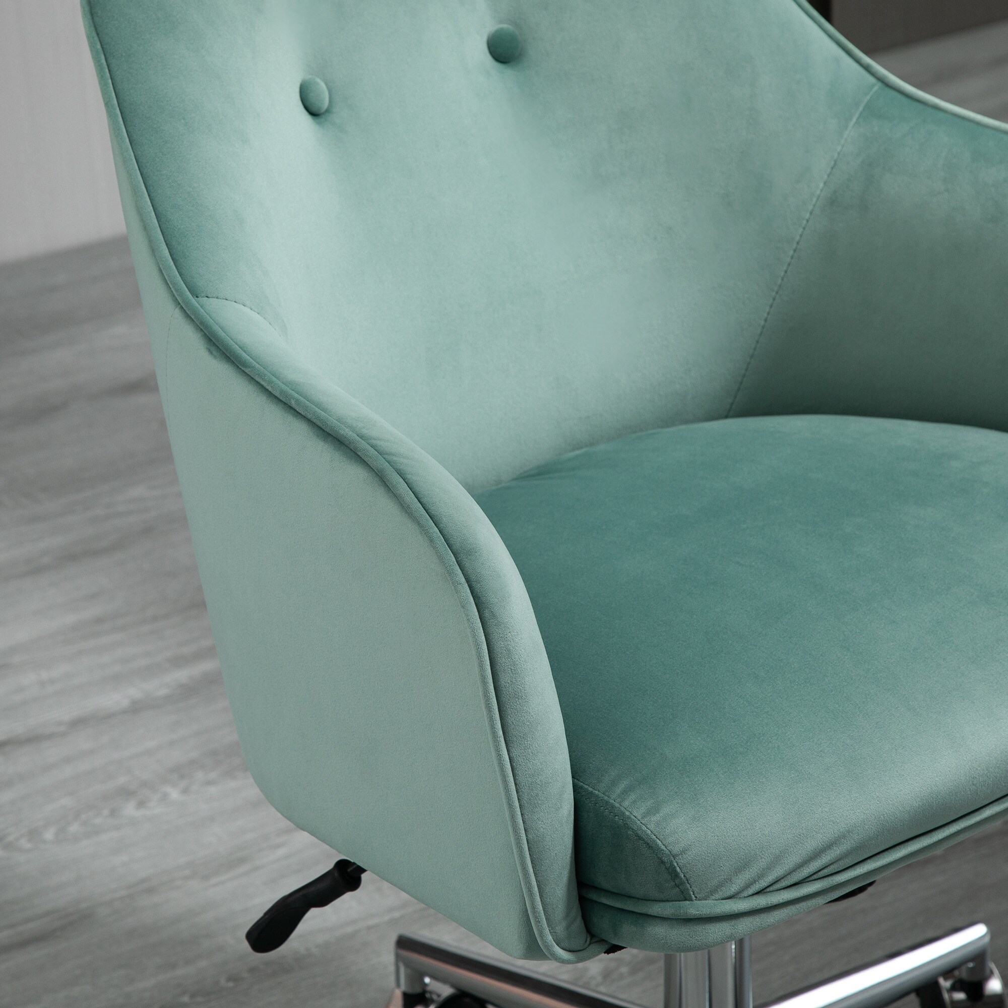 Vinsetto Bürostuhl ergonomisch geformt, high-end gaslift 61 x 59 x 80,5-90,5 cm (BxTxH)