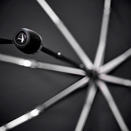 Senz Mini Paraply, Pure Black