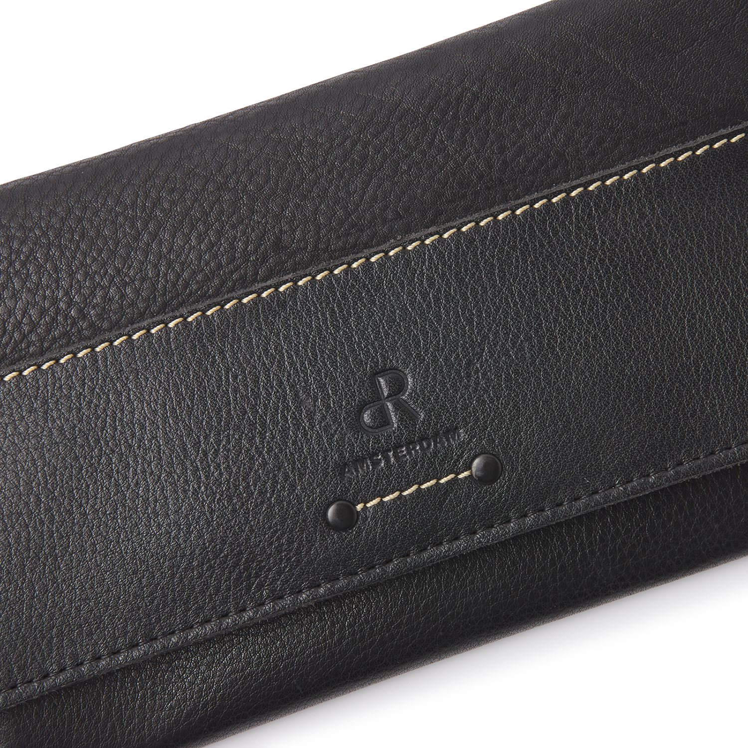 dR Amsterdam Tampa Damesportemonnee black