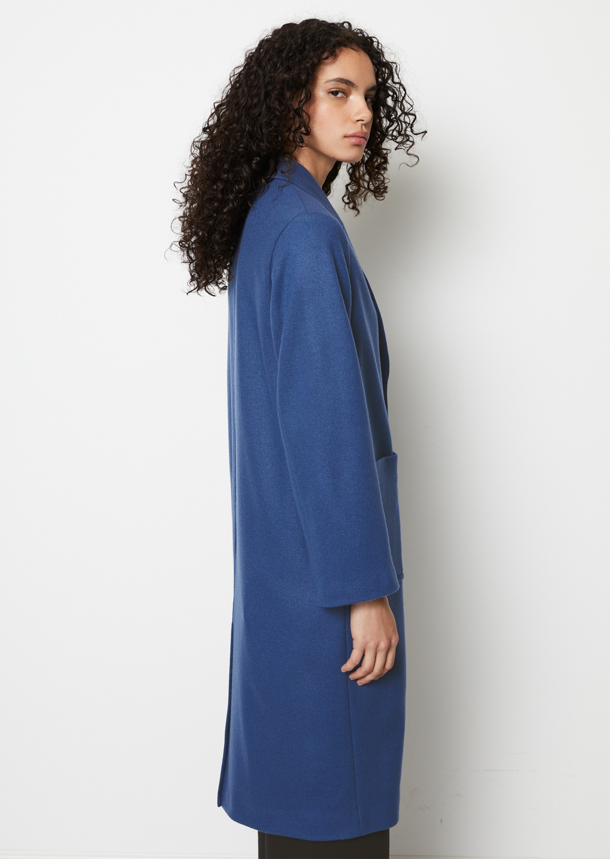 Blazer-Mantel relaxed aus kompakter Jersey-Qualität