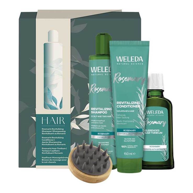 Weleda Geschenkset Haircare Rosmarin, 1 St