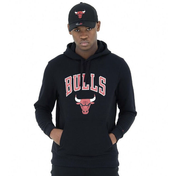 New Era cb team logo hoodie Chicago bulls