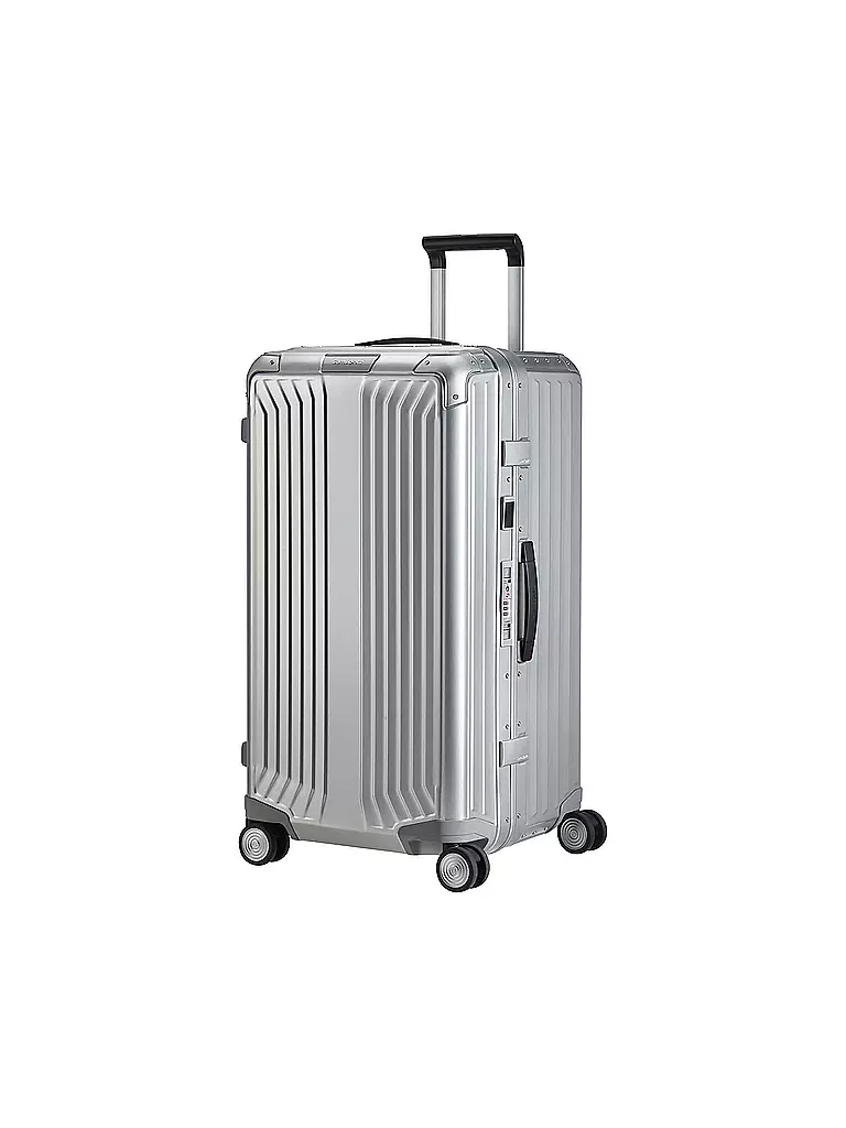 SAMSONITE Trolley Lite Box Alu Trunk 74cm aluminium  silber
