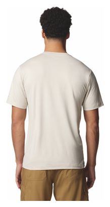 T-shirt Technique Columbia Kwick Hike Blanc Homme